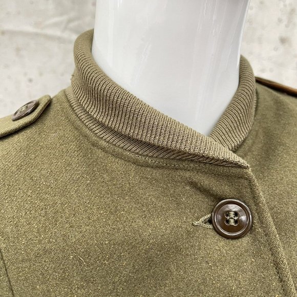 Vintage WW2 Women’s 1944 Wool Field Jacket Shawl Collar, Small/M - Picture 5 of 9